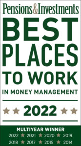 Pensions & Investments Best Places to Work 2022